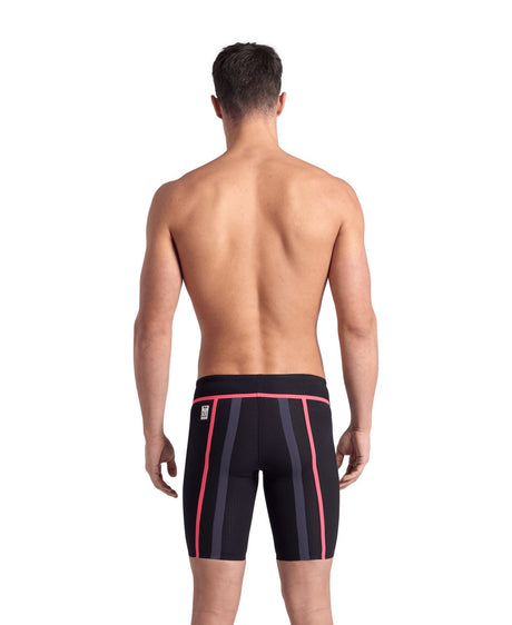 Men's Powerskin Carbon Core FX LE Racing Jammer - Black/Fluo Yellow Arena