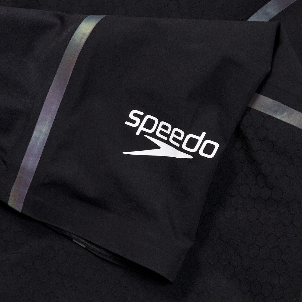 Speedo Women's Fastskin Pure Intent 2.0 O/Back Kneeskin Racesuit - Black/Iridescent
