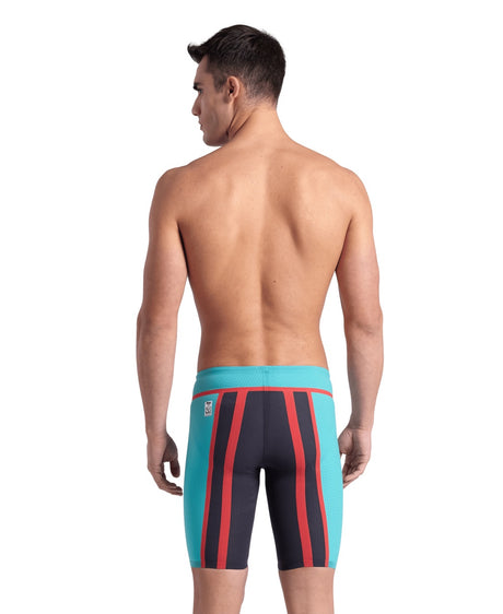 Men's Powerskin Carbon Core FX LE Racing Jammer - Turquoise/Metallic  Arena