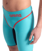 Men's Powerskin Carbon Core FX LE Racing Jammer - Turquoise/Metallic  Arena