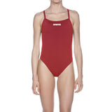 Women's Solid Light Tech High Swimsuit Arena