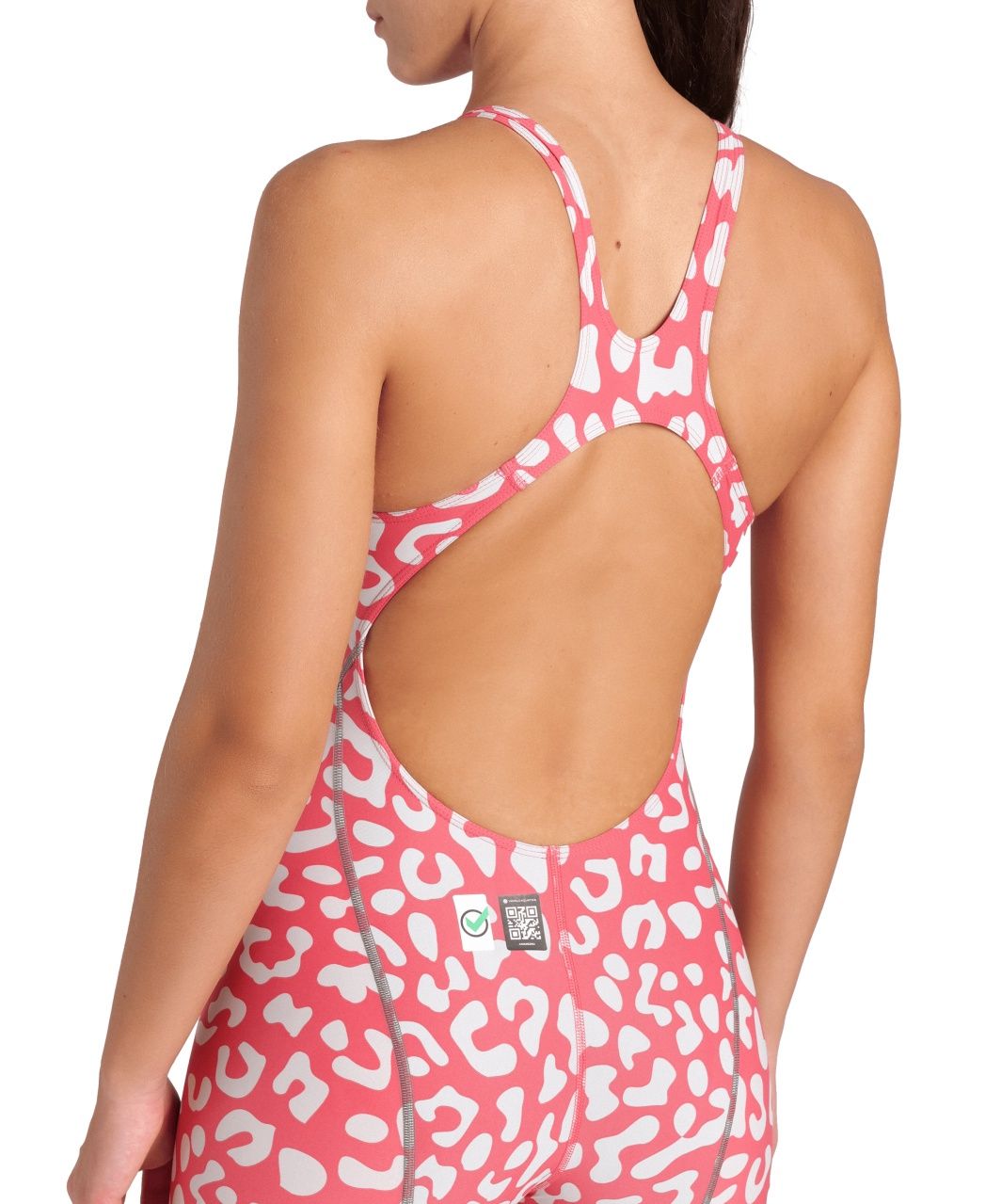Women's Powerskin ST Next LE OB Leopard Geranium Racesuit Arena