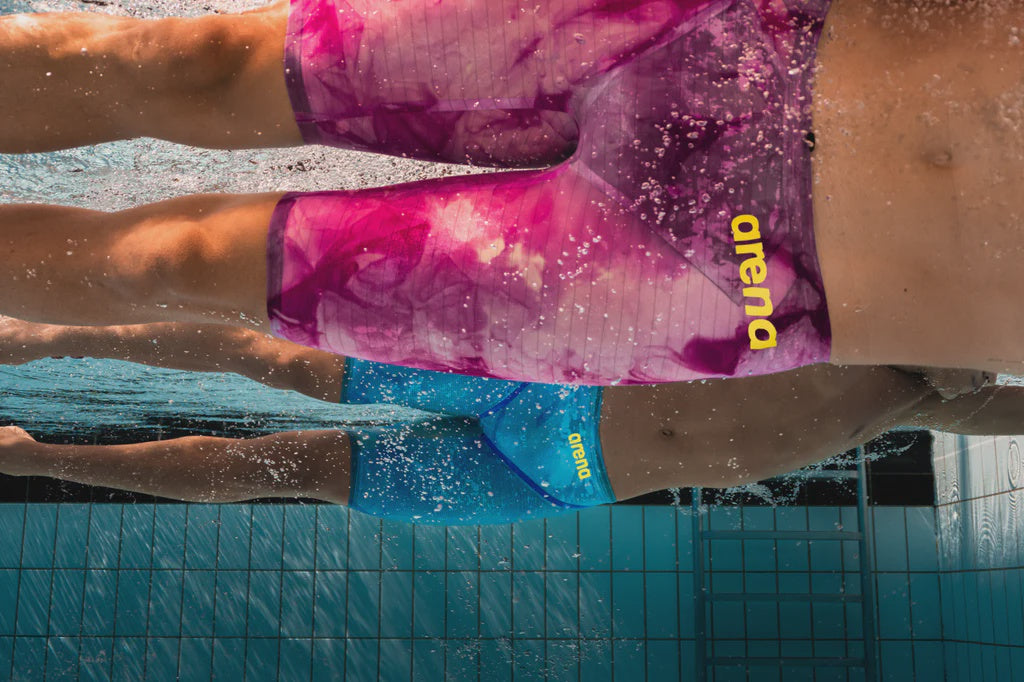 Men's Powerskin Carbon Glide Jammer LE Tie-Dyed Cobalt Arena