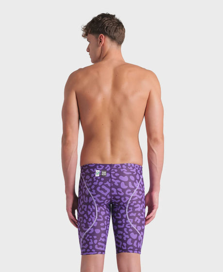 Mens Powerskin ST NEXT LE Racing Jammer - Leopard Skin Violet Arena