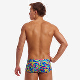 Mens Choppy Waters Classic Swim Trunks - Funky Trunks