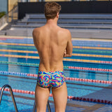 Mens Choppy Waters Classic Swim Trunks - Funky Trunks