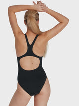 Women's End+ Digital Placement Medalist 1 Piece Swimsuit - Black/Pool  Speedo
