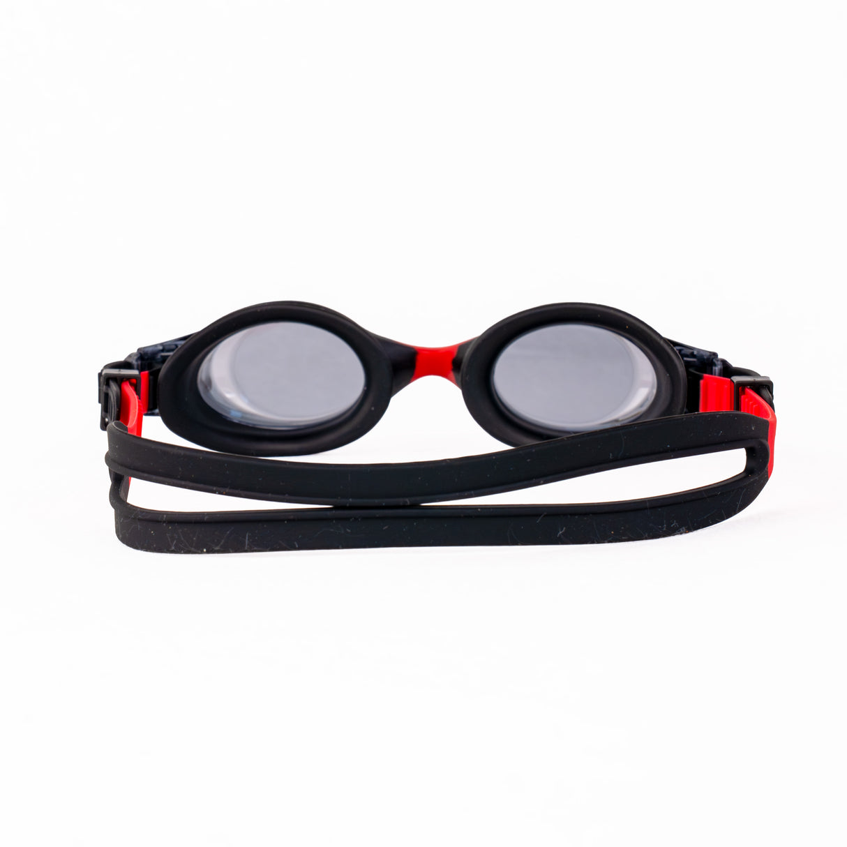 Stripey Junior Goggle Black-Red