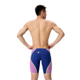Men's Fastskin LZR Pure Intent 2.0 Racing Jammer - Noble Navy/Jelly/Hyper Yellow Speedo