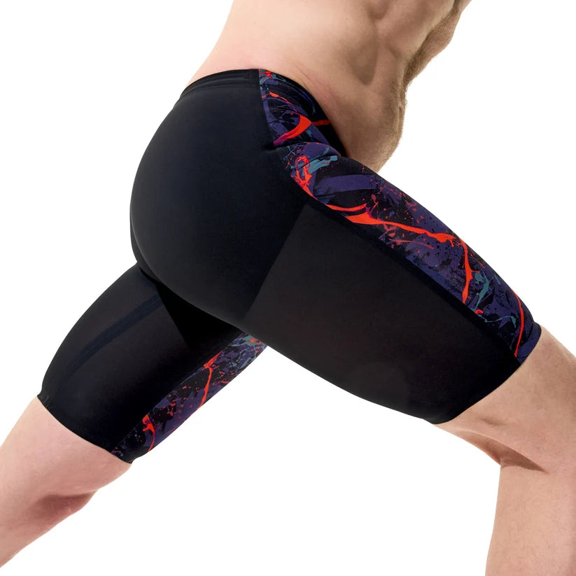 Speedo Fastskin Pure Valor 2.0 Racing Jammer - Black/Ember