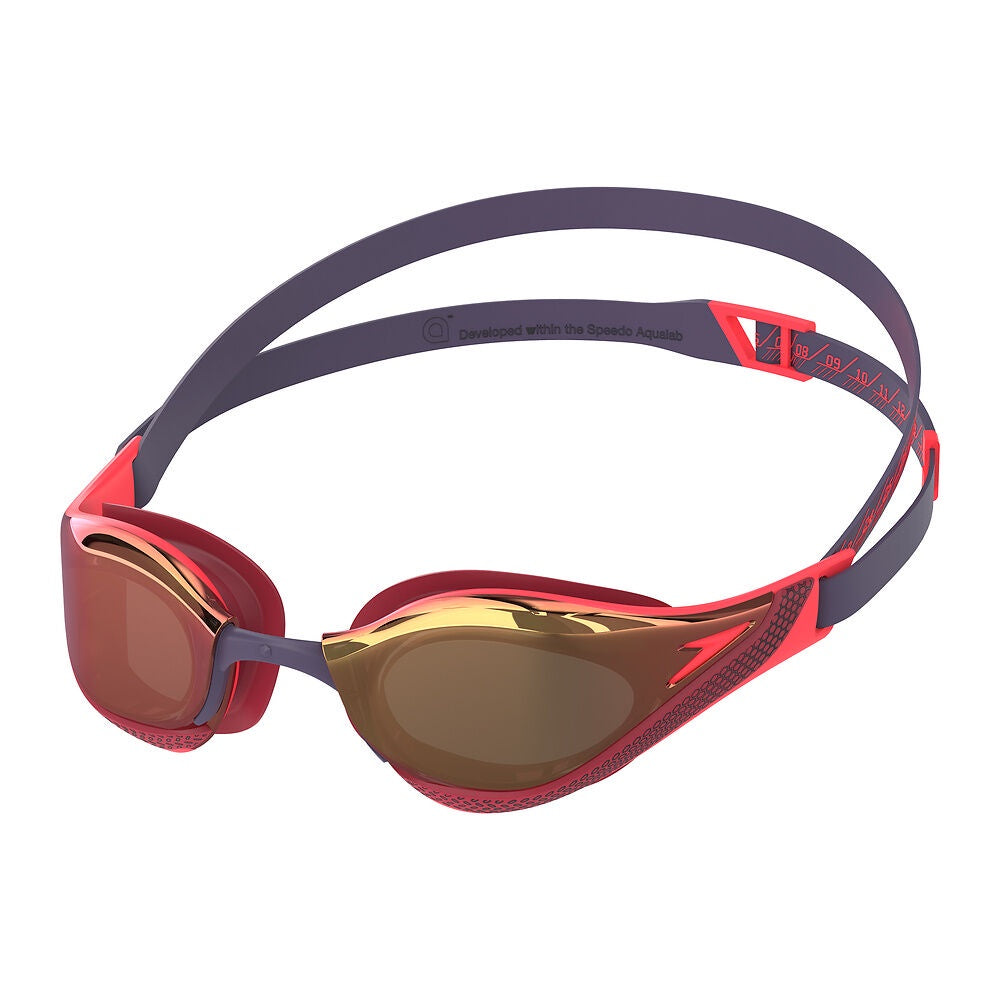 Fastskin Pure Focus Mirror Goggle - Autumn Red/Smoke Speedo