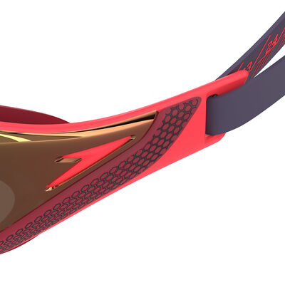 Fastskin Pure Focus Mirror Goggle - Autumn Red/Smoke Speedo