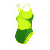 AQV Women's Essentials Thin Strap 1 Pce Swimsuit