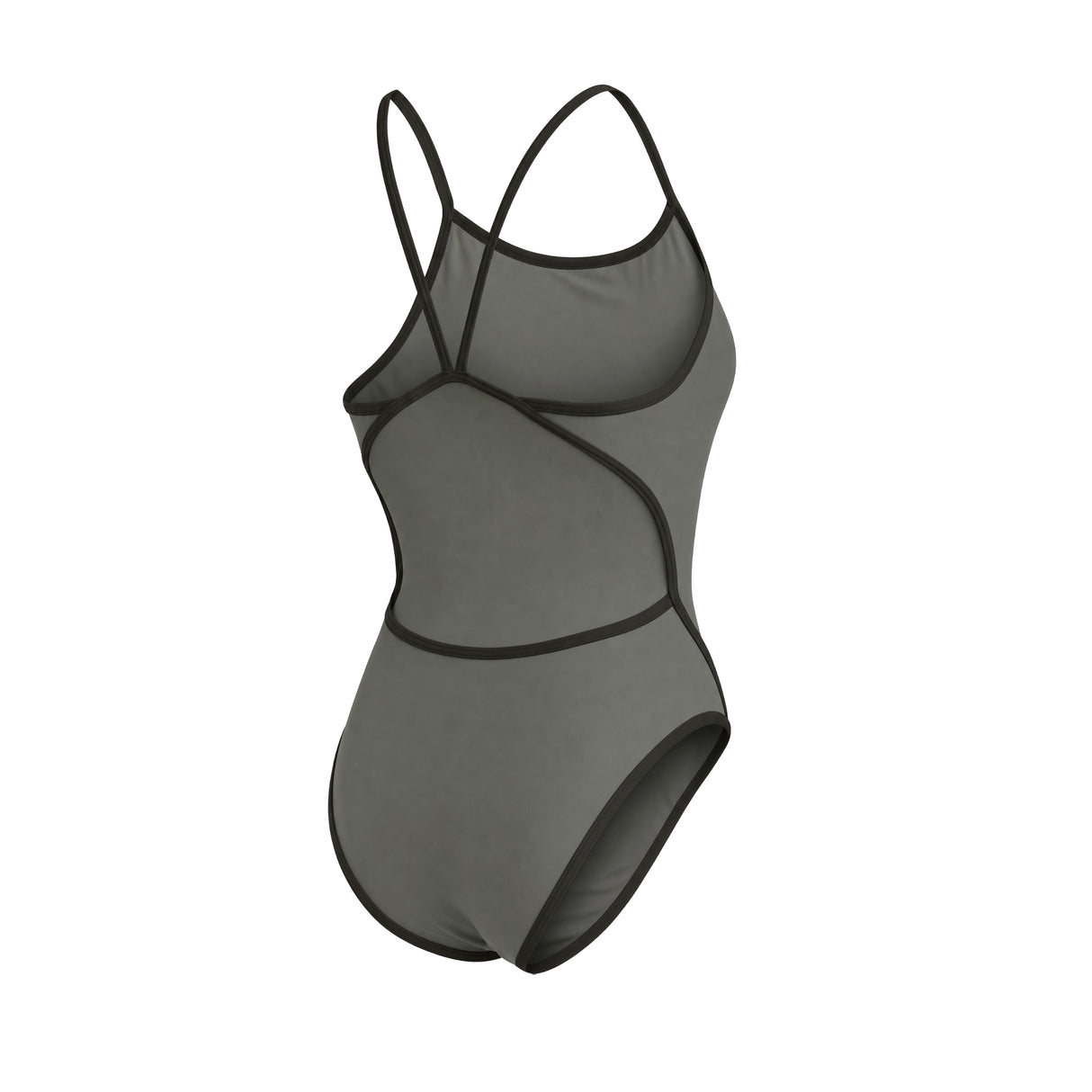 AQV Women's Essentials Thin Strap 1 Pce Swimsuit