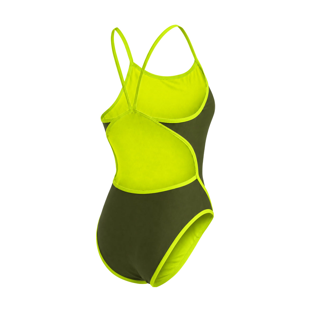 AQV Women's Essentials Thin Strap 1 Pce Swimsuit