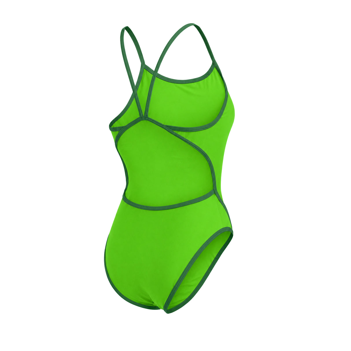 AQV Women's Essentials Thin Strap 1 Pce Swimsuit