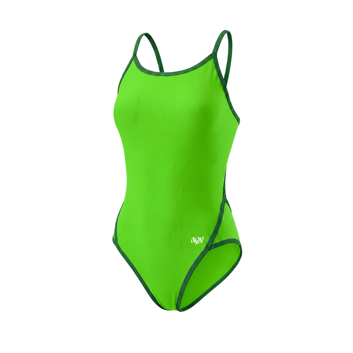 AQV Women's Essentials Thin Strap 1 Pce Swimsuit