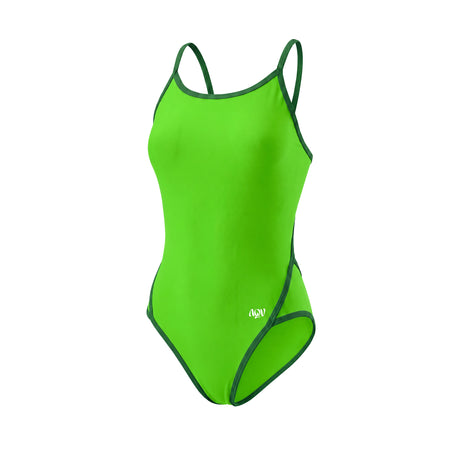 AQV Women's Essentials Thin Strap 1 Pce Swimsuit