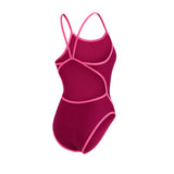 AQV Women's Essentials Thin Strap 1 Pce Swimsuit