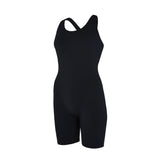 Women's Aqua Pro Back Legsuit Black - Aquavision