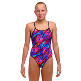 Girls Big Bang Diamond Back 1 Piece Swimsuit - Funkita