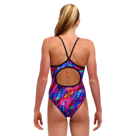 Girls Big Bang Diamond Back 1 Piece Swimsuit - Funkita