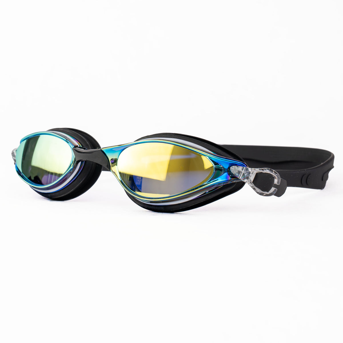 Aquavision P3 Fitness Swimming Mirror Goggle - Black