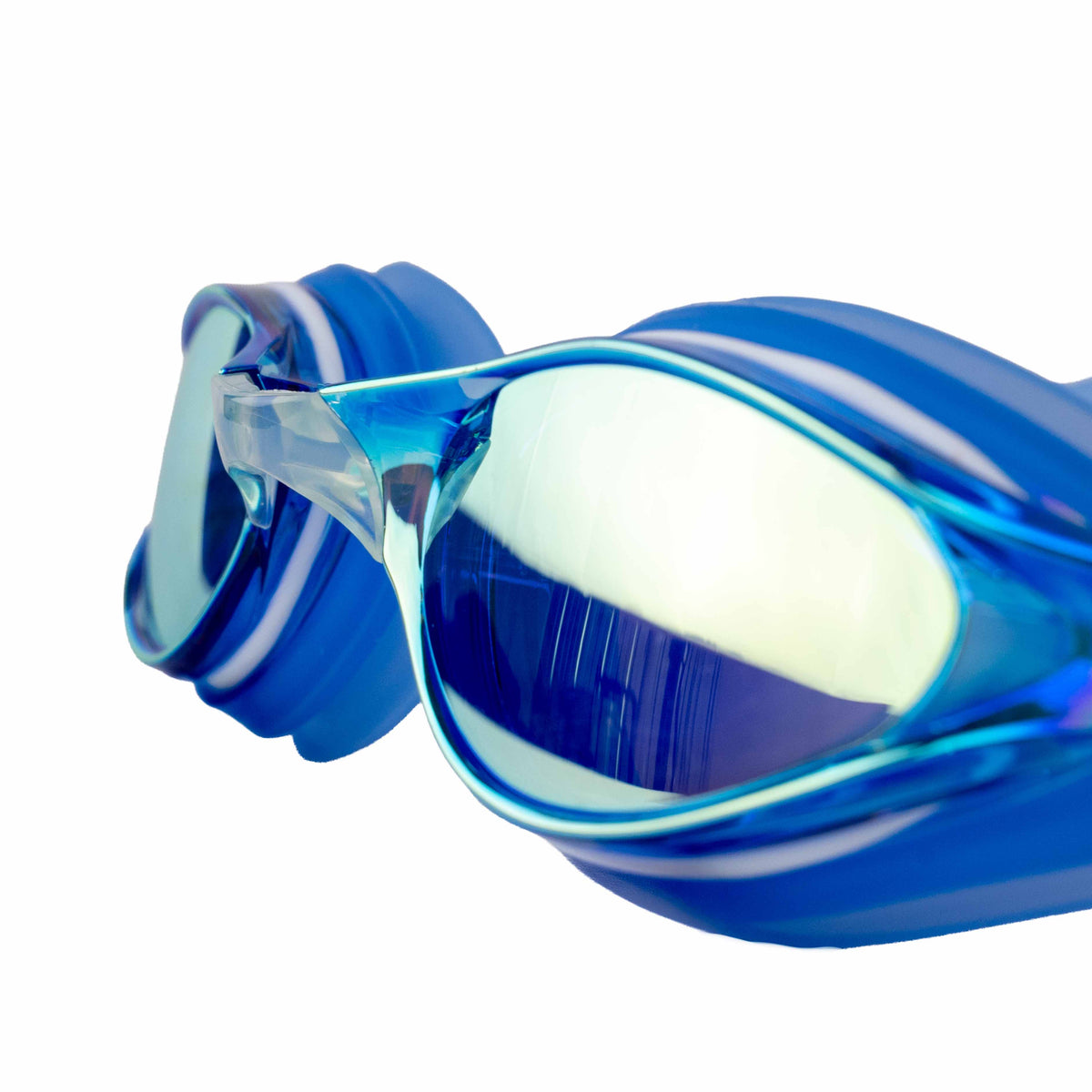 Aquavision P3 Fitness Swimming Mirror Goggle - Blue