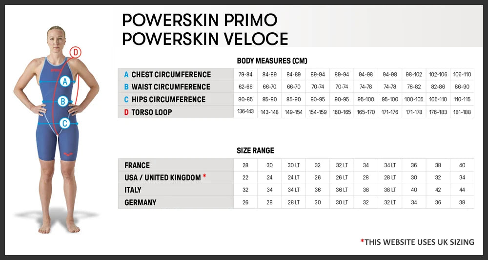 Women's Powerskin Veloce LE Racesuit OB - Midnight Blue Arena