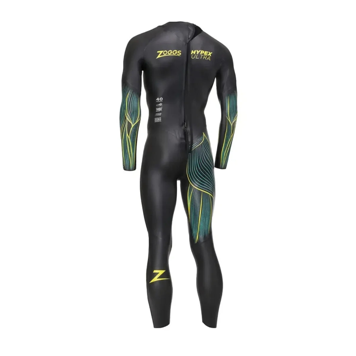 Zoggs Mens FS Triathlon Open Water Wetsuit - Hypex Ultra RZ