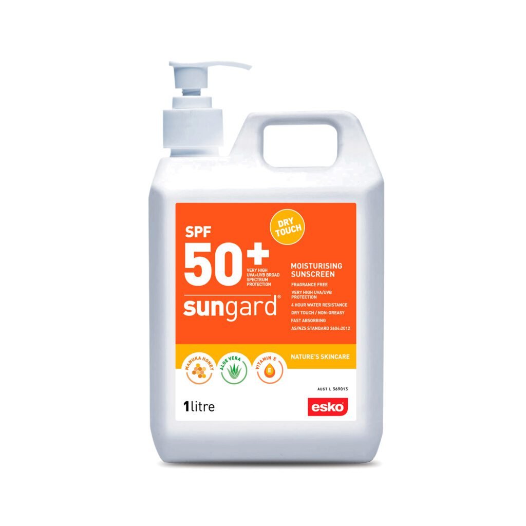 Esko SunGard SPF50+ Sunscreen 1L Pump Bottle