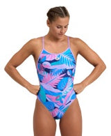 Women's Arena Tropic Lace Back Swimsuit