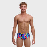 Boys Fault Lines Sidewinder Swim Trunks - Funky Trunks