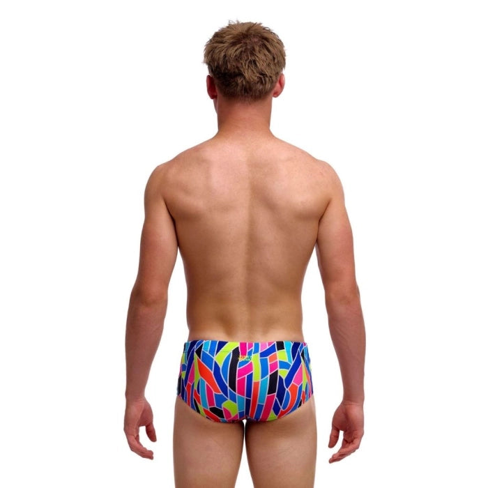 Boys Fault Lines Sidewinder Swim Trunks - Funky Trunks