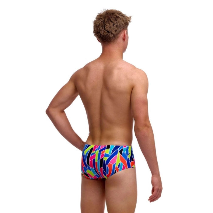 Boys Fault Lines Sidewinder Swim Trunks - Funky Trunks
