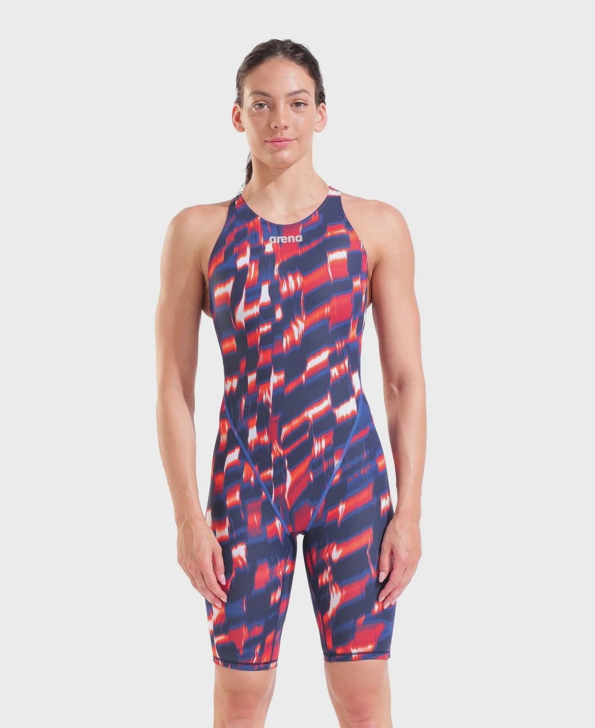 Women's Powerskin ST Next LE OB Red-White-Blue Racesuit - Arena