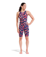 Women's Powerskin ST Next LE OB Red-White-Blue Racesuit - Arena