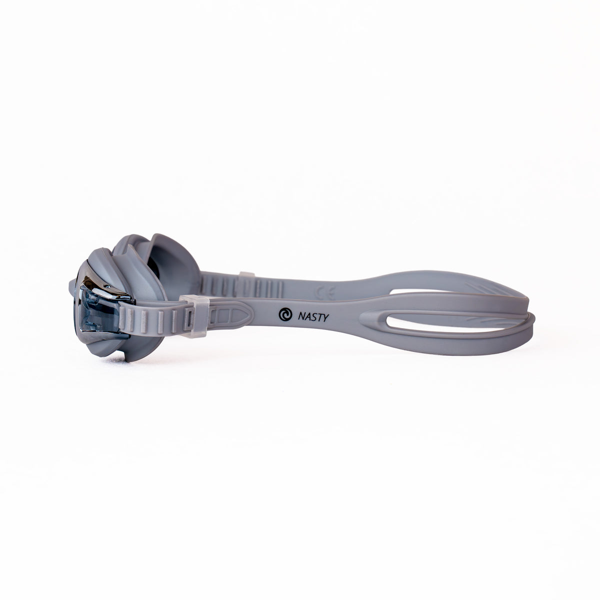 Aquavision Nasty Recreational Silver Mirror Swimming Goggle - Grey